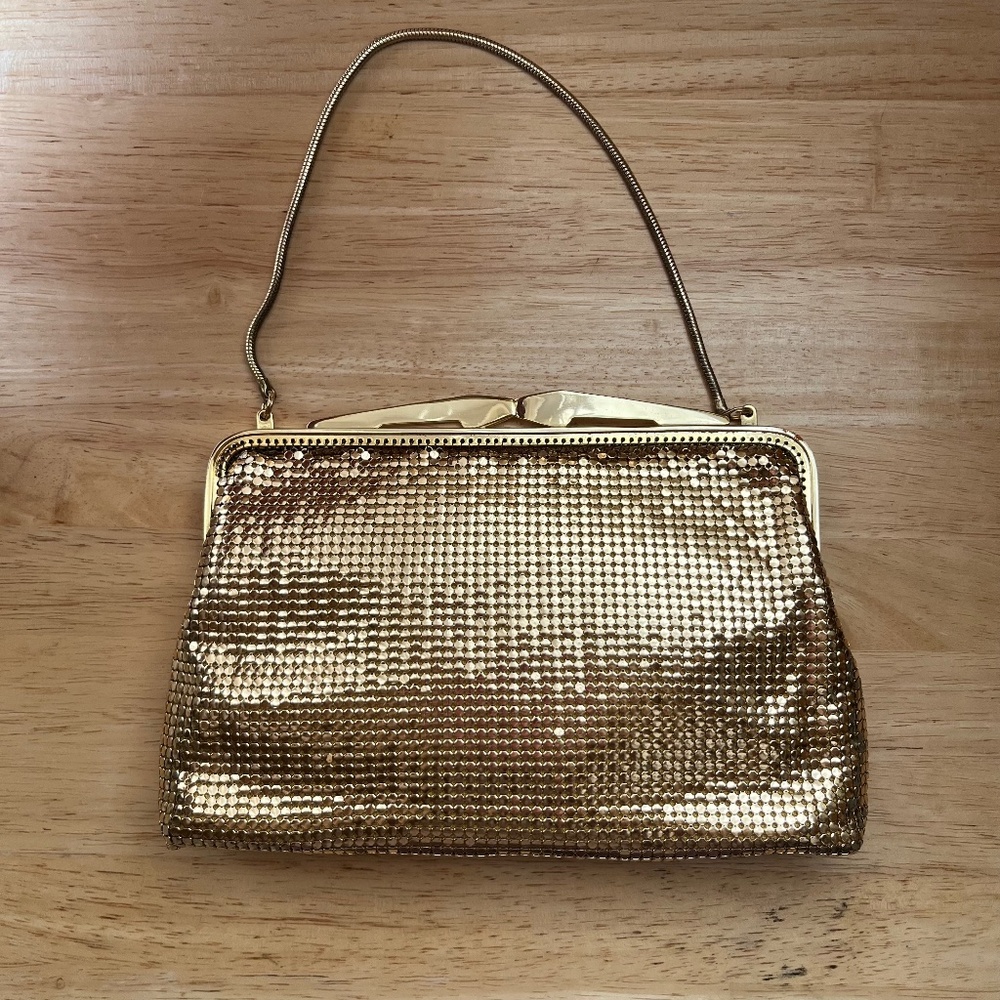 Glomesh vintage evening clutch